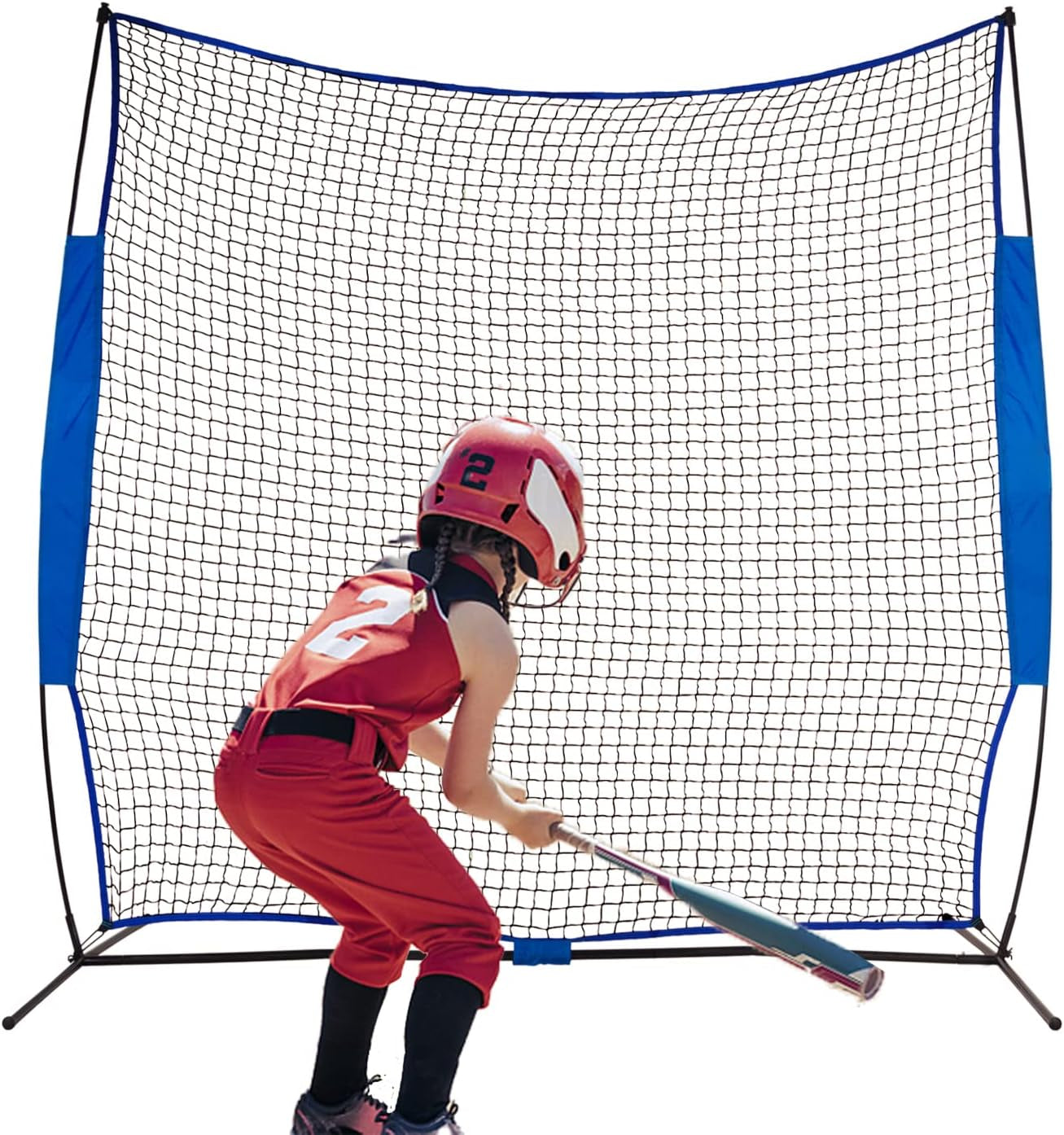 Baseball Screen Net, Baseball Pitching Screen, Baseball Protective Screen, Baseball Screen Protector, Softball Screen Net, 7X7Ft Baseball Screen for Pitching, Softball Pitching Screen Backyard