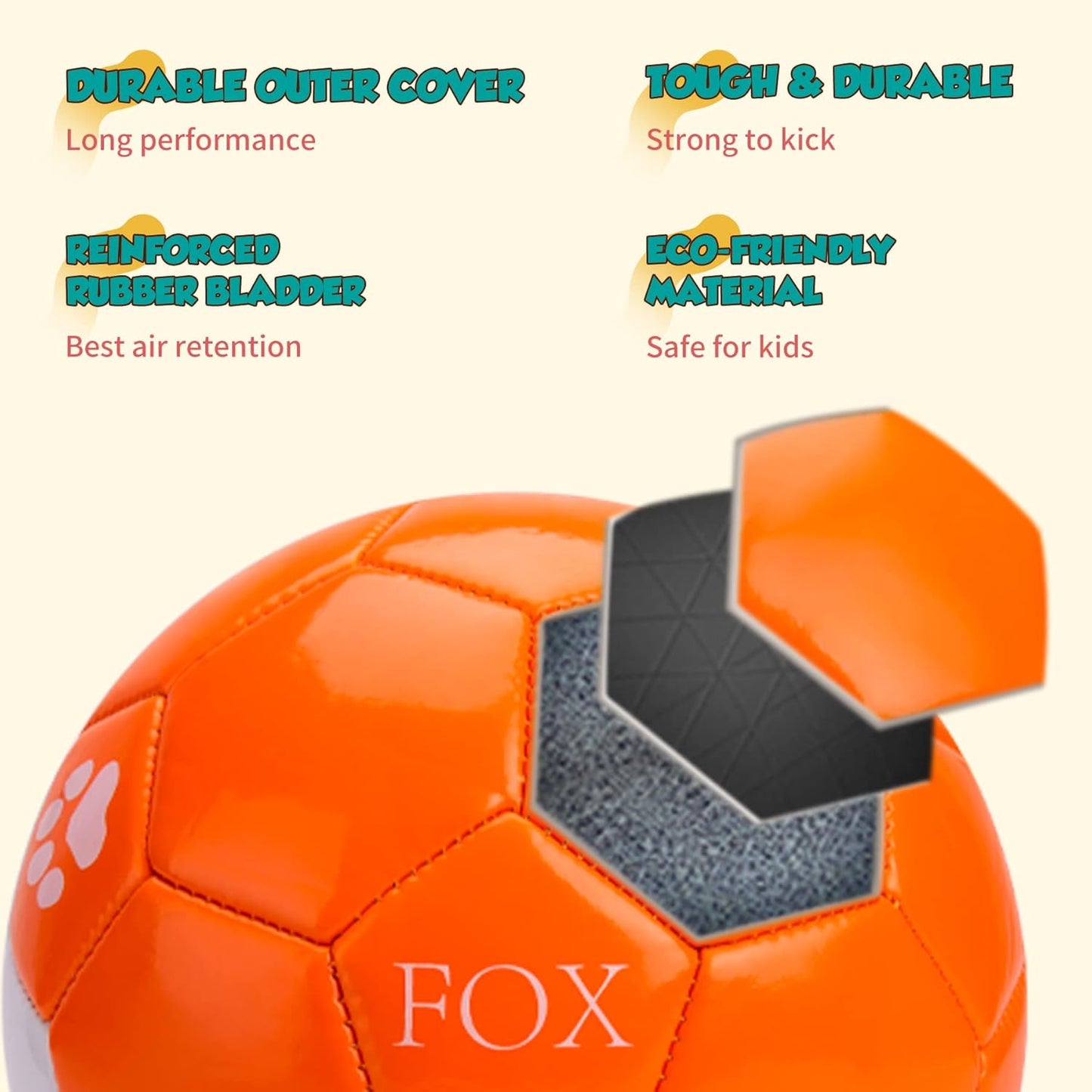 Toddlers Soccer Ball with Pump, Small Soccer Ball Size 2 for Toddlers, Indoor Outdoor Backyard Lawn Game, Ideal Gift for Operation Christmas Child Shoe Box