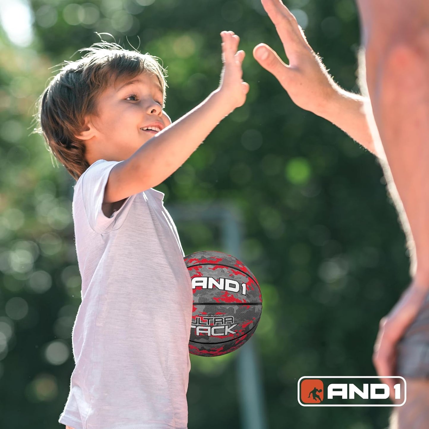 Mini Basketball 3 Pack Set for Kids (Deflated W/Pump Included): - Size 3 7-Inch Premium Youth Size Basketballs, Easy to Grip