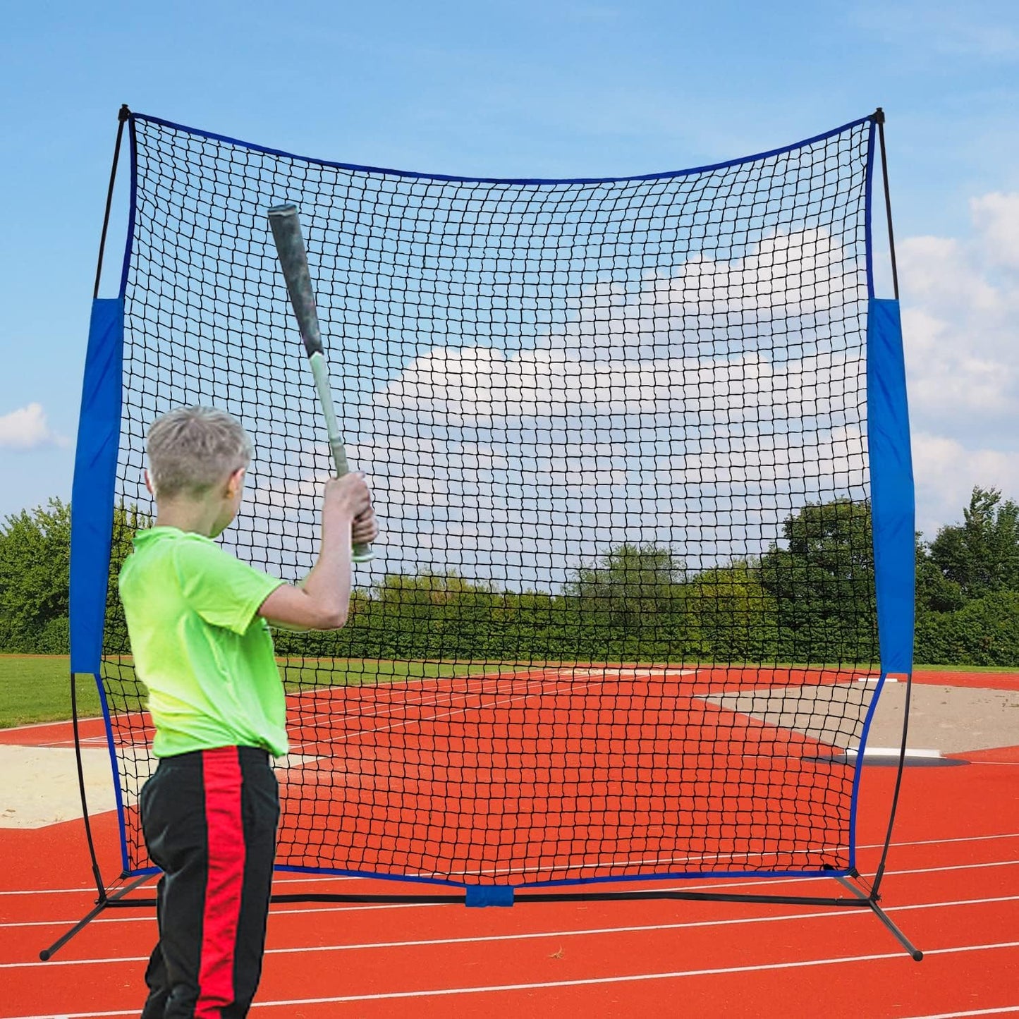 Baseball Screen Net, Baseball Pitching Screen, Baseball Protective Screen, Baseball Screen Protector, Softball Screen Net, 7X7Ft Baseball Screen for Pitching, Softball Pitching Screen Backyard