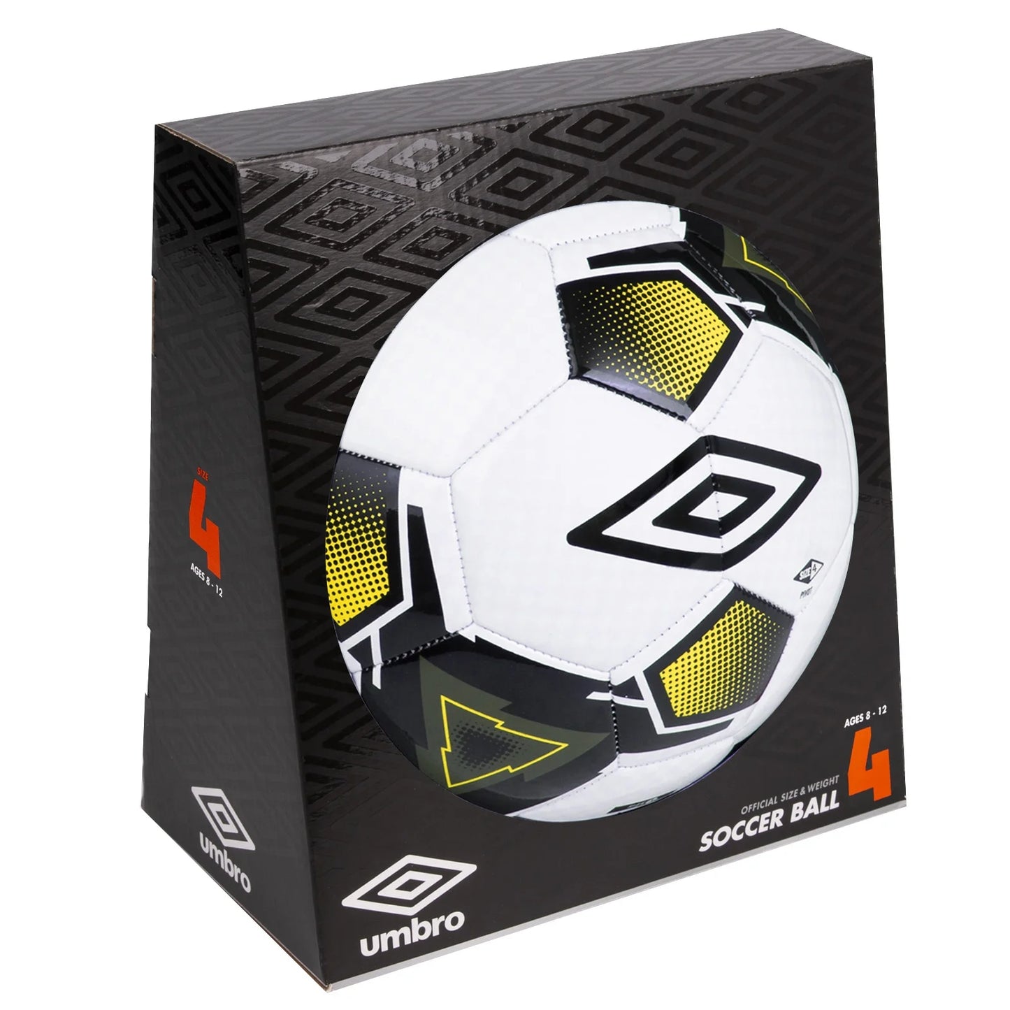 (2 Pack) Pivot Size 4 Youth and Beginner Soccer Ball, Yellow