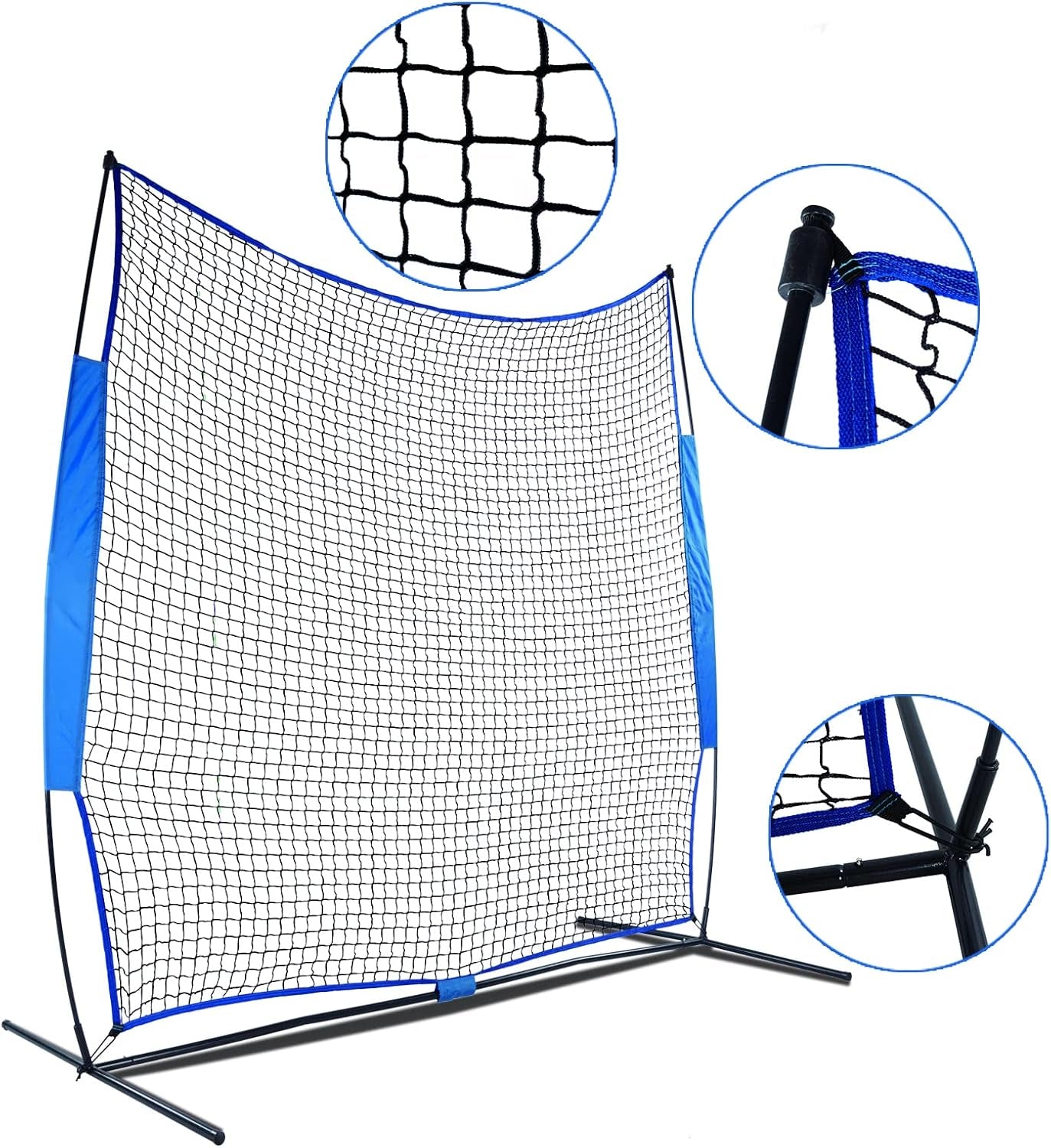 Baseball Screen Net, Baseball Pitching Screen, Baseball Protective Screen, Baseball Screen Protector, Softball Screen Net, 7X7Ft Baseball Screen for Pitching, Softball Pitching Screen Backyard