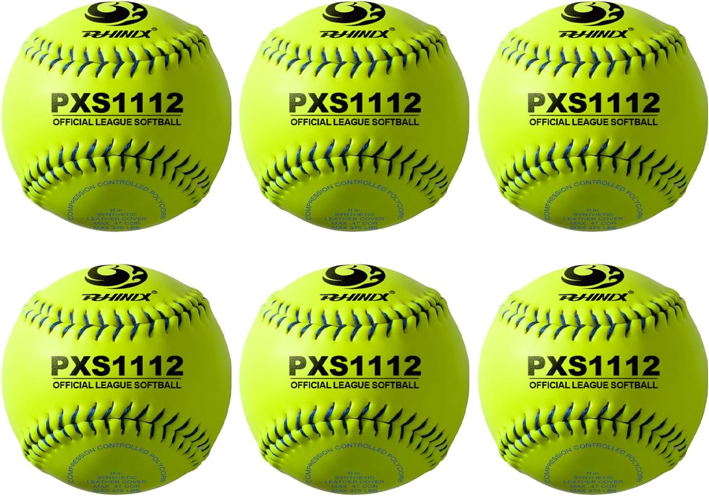 Practice Fast-Pitch Softball Official Size and Weight Professional Quality