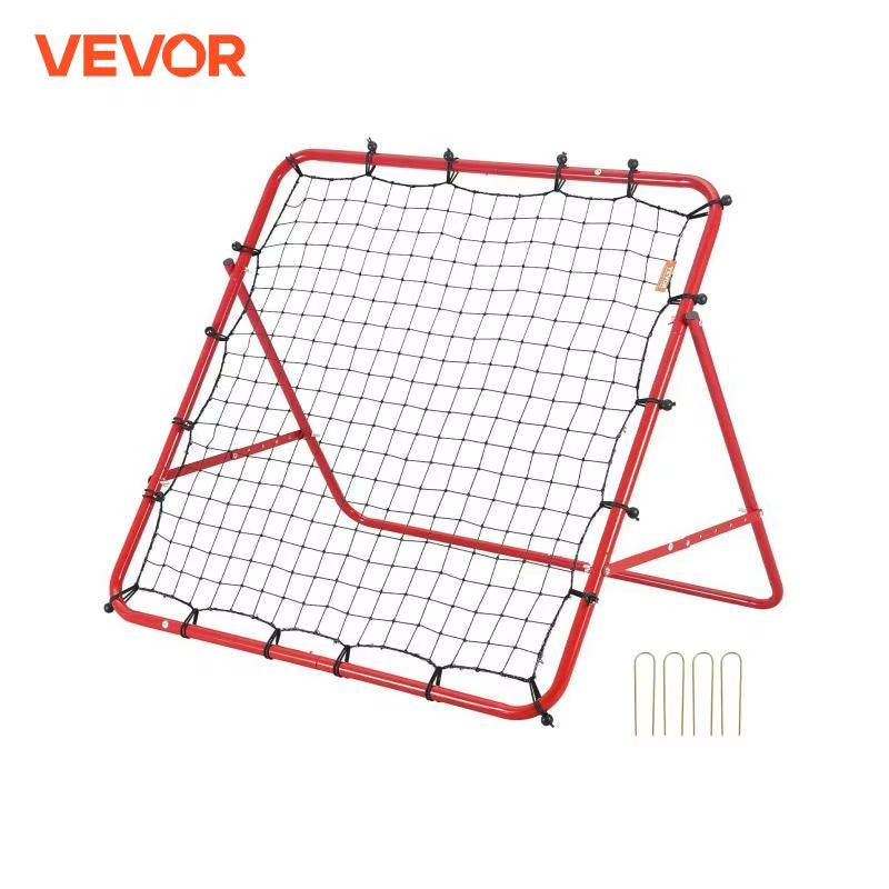 Soccer Rebounder Rebound Net Portable Football Training Gifts Adjustable Angles Goal Net Aids & Equipment Easy Set Up