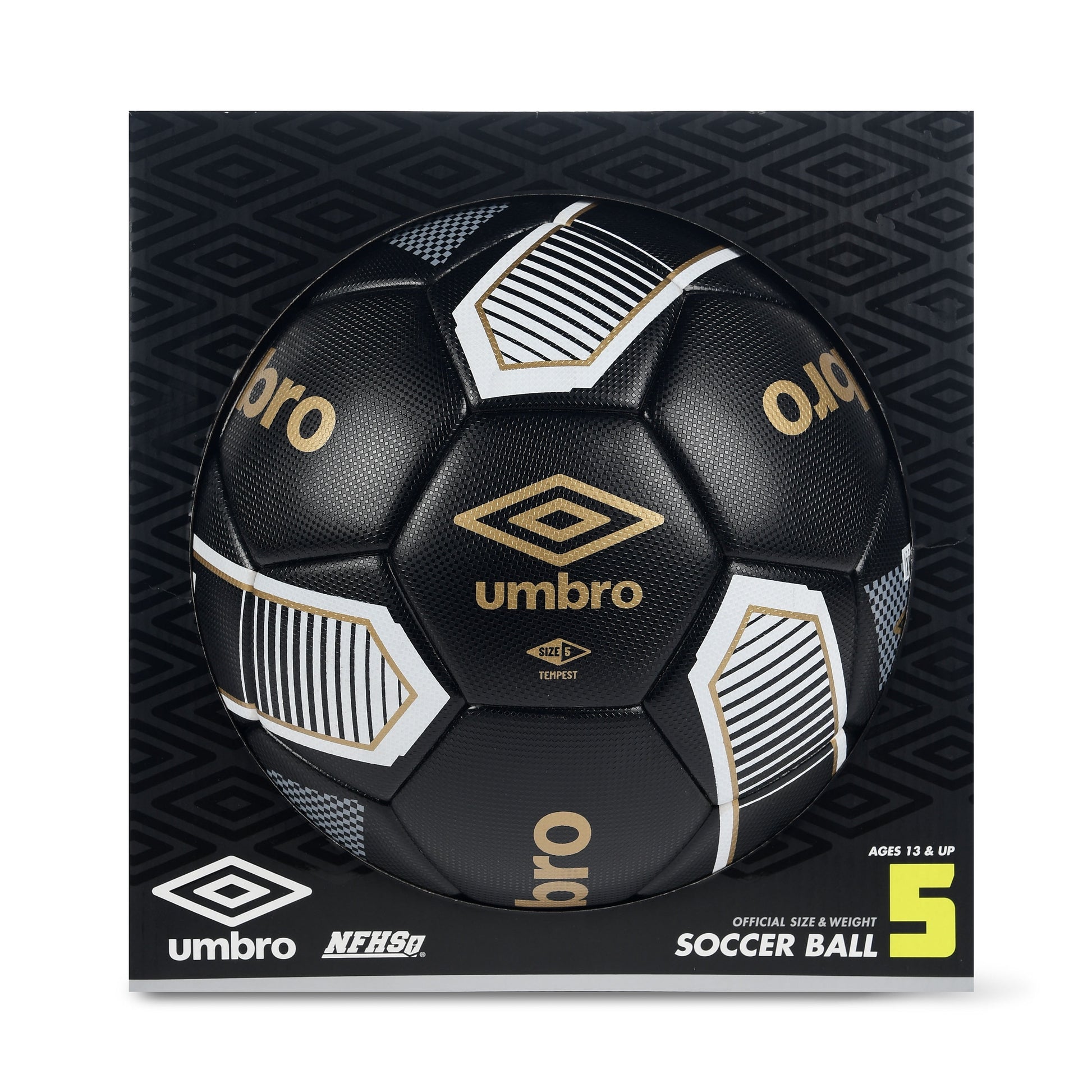 (2 Pack)  NFHS Match Certified Tempest Soccer Ball, Size 5